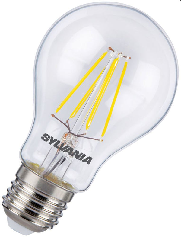 sylvania - LED A60 TOLEDO 640LUMEN HELDER 827 E27 - 27163-E⚡shock