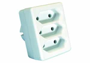 Elimex - Plug-in domino 3x2,5 zonder snoer - 38322-E⚡shock