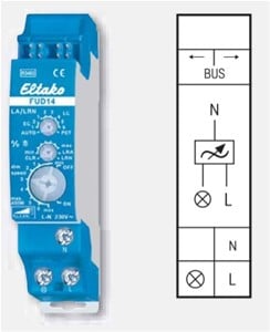 ELTAKO - RS485 universele dimmeractor 400W, bidirectioneel - FUD14-E⚡shock