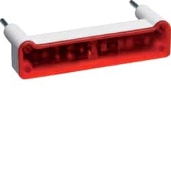 Hager - Rood clipsbaar signalisatielampje cubyko, 250 V - WUZ695-E⚡shock