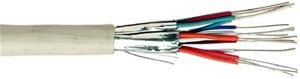 KABEL - Telefoniekabel TPVF - Cca - 8 x 2 x 0,6 mm² - afgeschermd per paar ( R250 ) - TPVF8X2X06-E⚡shock