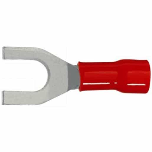 KLAUKE - Geïsoleerde vorkkabelschoen 0.5-1mm² M4 - 620C/4-E⚡shock