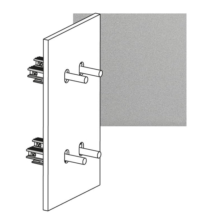 Legrand - ART 4x wissel vert. 10A - épure Satijn staal - AR67508-E⚡shock