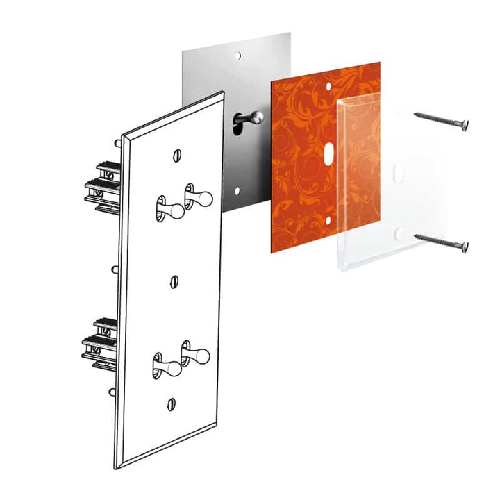 Legrand - ART 4x wissel vert. 10A - mémoire Kristal - AR67008-E⚡shock