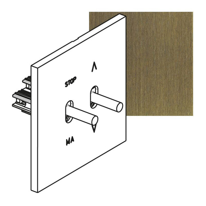 Legrand - ART rolluikbediening épure Brons - AR67320-E⚡shock