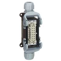 Legrand - Hypra connector vr.opb.sokkel metaal - 500 V - 16 A - 16 P+A - 053172-E⚡shock