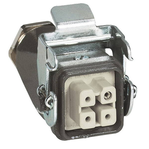 Legrand - Hypra connector vrouw.mantel vert.uitg.met.-400V-10A-4P+A - 053127-E⚡shock