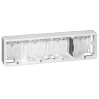 Legrand - Mosaic opbouwkader horizontalezontaal 10/4X2 modules 40MM - 080284-E⚡shock