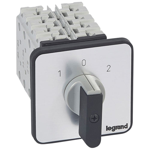 legrand - Nokkenwisselschak.-4P-PR26-32A 8 cont-met nulstand 45° - 27448-E⚡shock