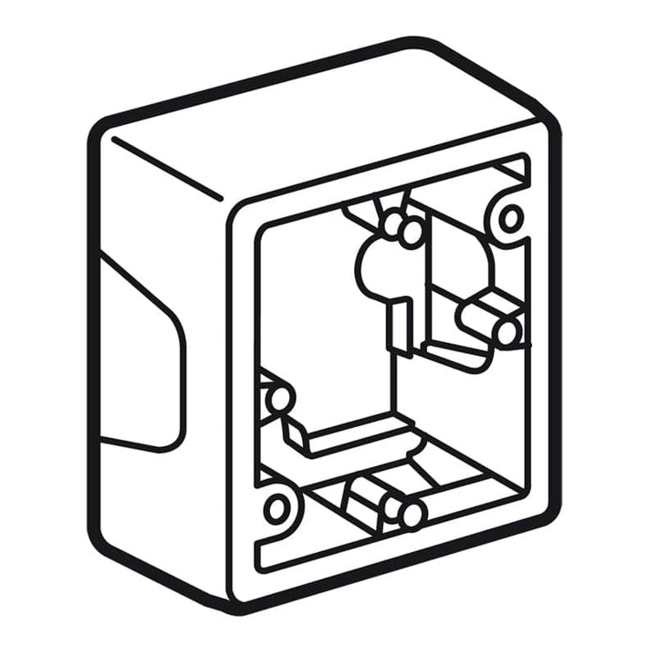 Legrand - Val opbouwdoos voor 1 mech anisme wit - 776181-E⚡shock