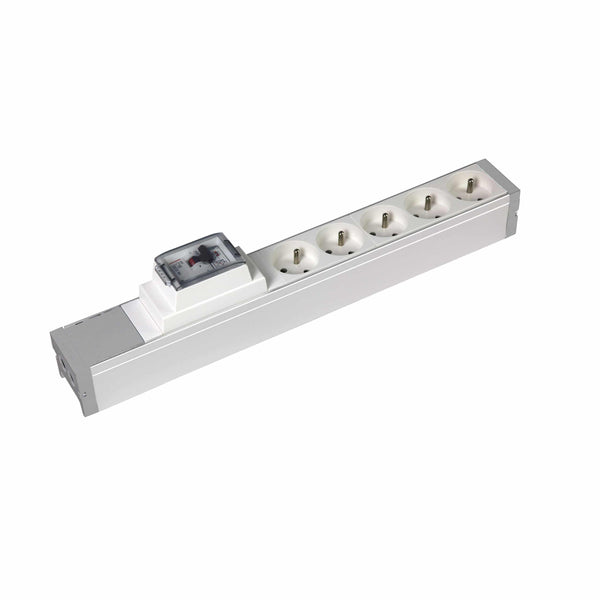 Legrand - Voedingsblok alu - 5x 2P+A + diff. F+N 30mA - te bekabelen - 073414-E⚡shock