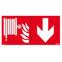 Legrand - Zelfklevend pictogram brandslang + pijl - 661691-E⚡shock