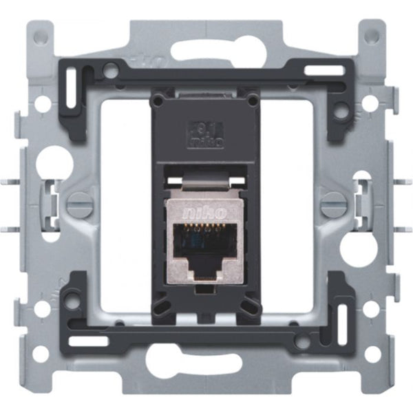 Niko - Inbouwr 1Xrj45 Stp Cat6 - 170-65166-E⚡shock