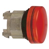 SCHNEIDER - KOP VOOR SIGNAALLAMP - LED - Ø22 - ROND - GLADDE LENS ROOD - ZB4BV043-E⚡shock