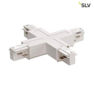 SLV LIGHTING - HV 3 Circuit Track - Eutrac X-verbinding - Wit - 1001522-E⚡shock