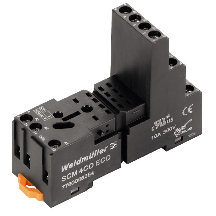 WEIDMULLER - RELAISVOET DRM 4CO ECO 4 X 6A - 7760056264-E⚡shock